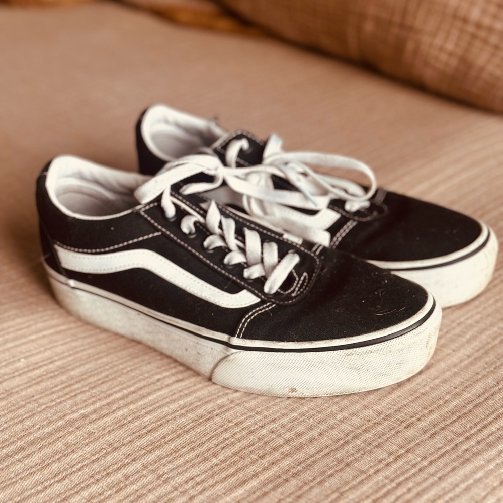 Black and White Sneakers